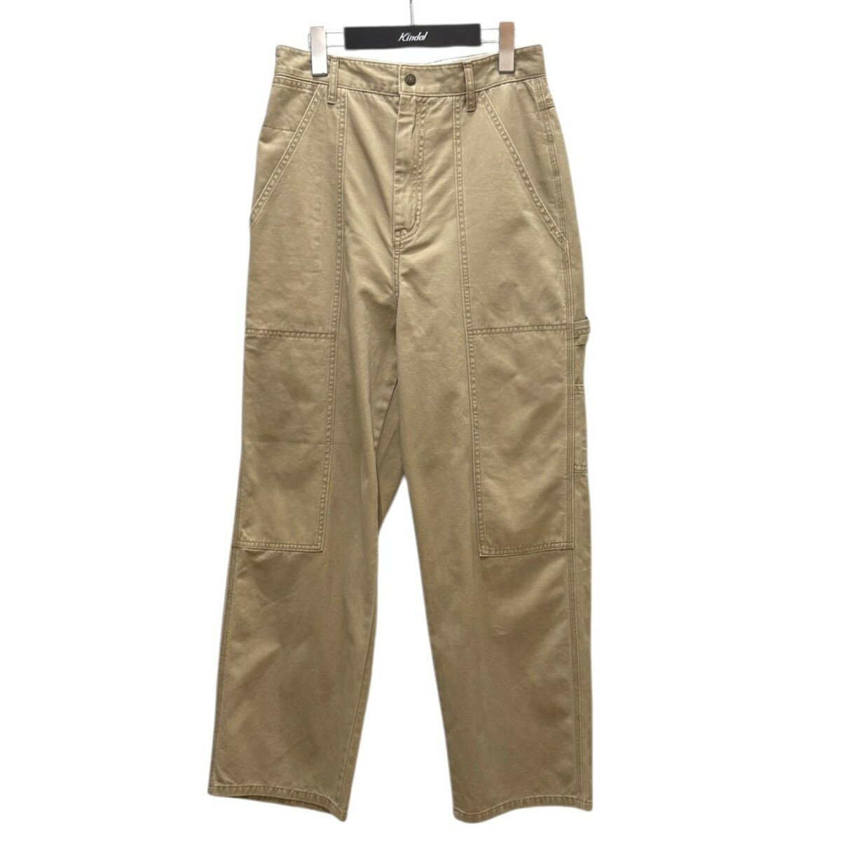 【中古】Spick and Span 刺繍ペインターパンツ 25030200221030 ベージュ サイズ:38 【241125】(スピックアンドスパン)