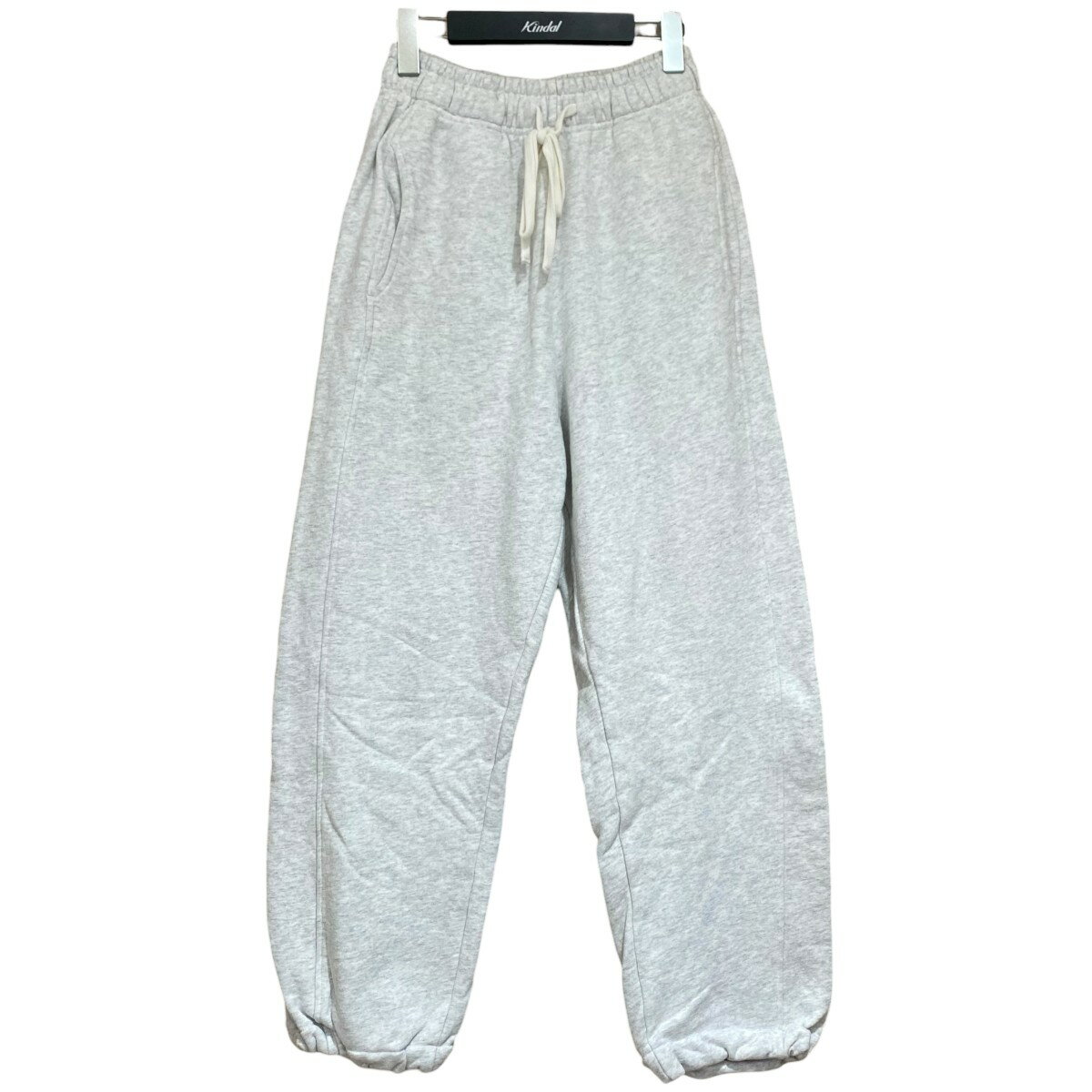 【中古】anuke スウェットパンツ 62410713 Drawstring Sweat Pants ライトグレー サイズ:36 【241125】(アンヌーク)