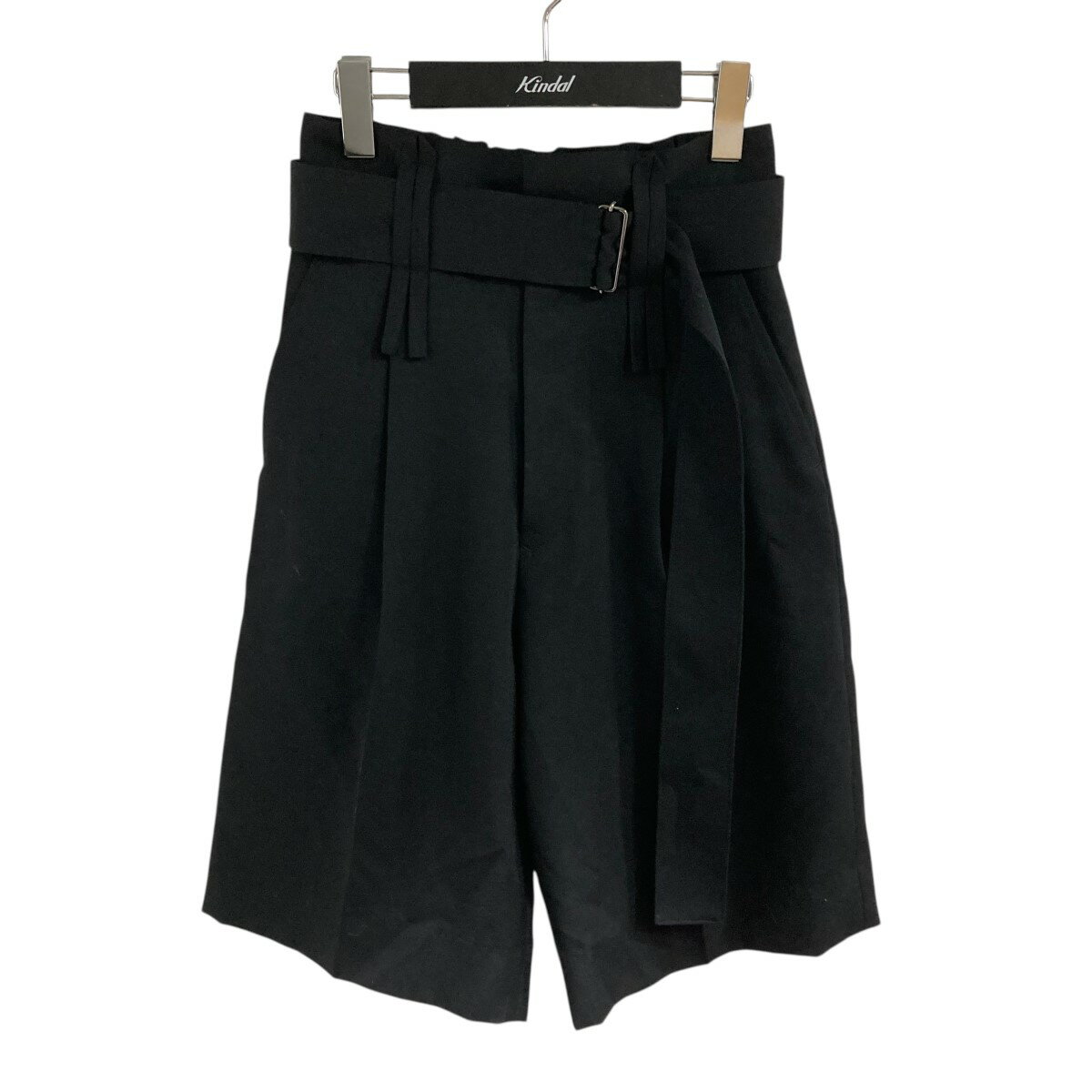 【中古】UJOH ベルテッドワイドショーツ ブラック サイズ:2 【251125】(ウジョー)