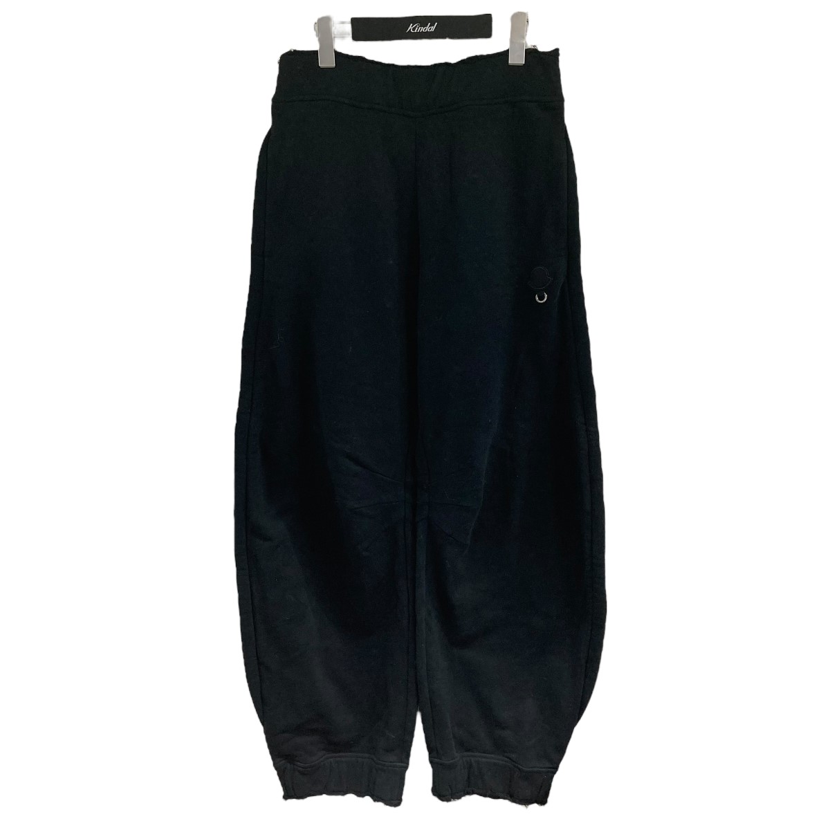 【中古】MONCLER スウェットパンツ ブラック サイズ:S 【251125】(モンクレール)