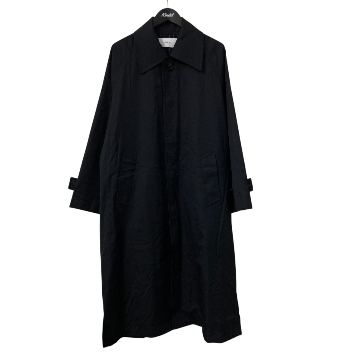 【中古】ASTRAET　W PE ステンカラーコート ステンカラーコート 5425 299 0215 ネイビー サイズ：0 【2..