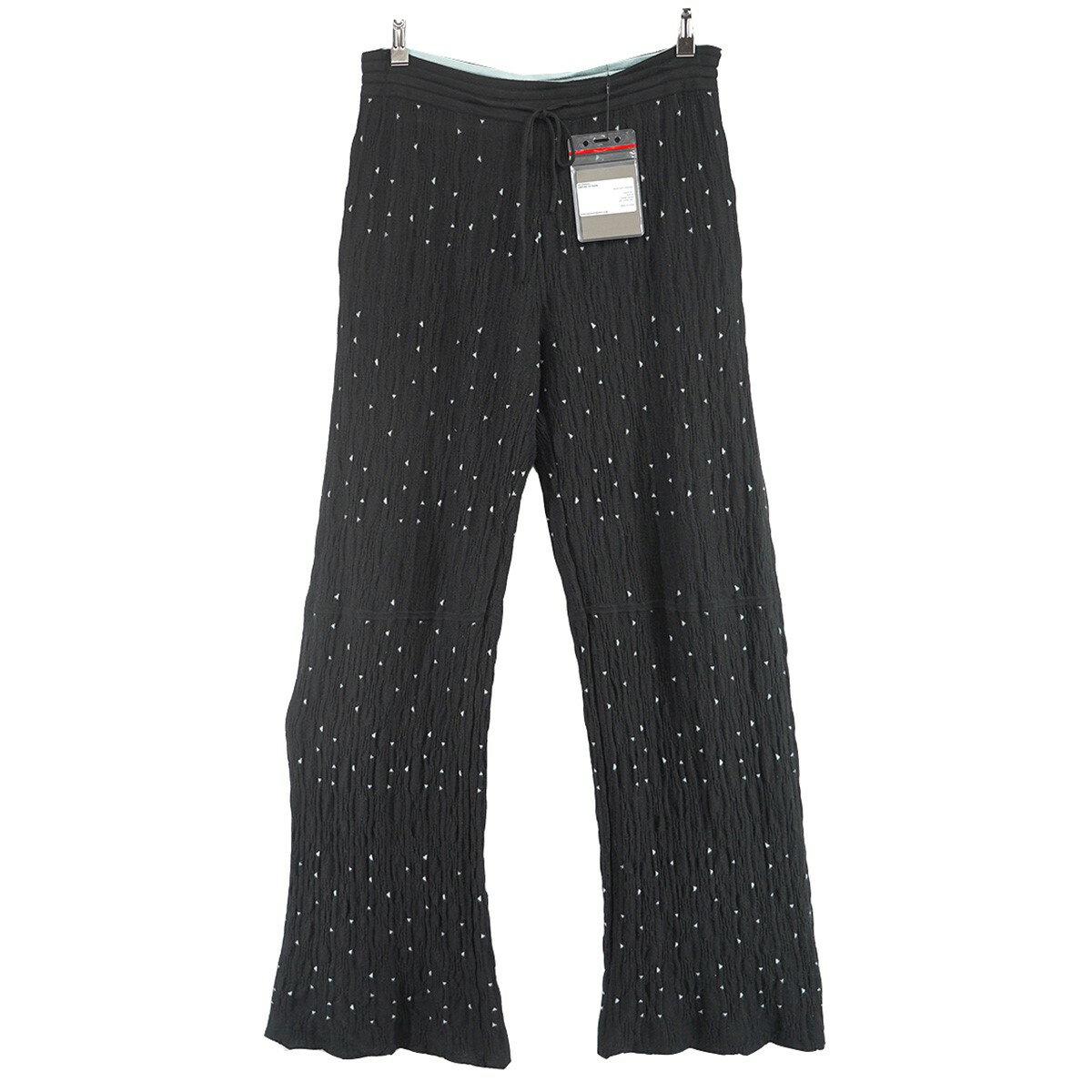 šKiko Kostadinov25AW RADAY KNIT TROUSER-NIGHT SKY 륯 ˥å ȥ饦  ѥ ֥å 46 261125ۡʥǥΥա