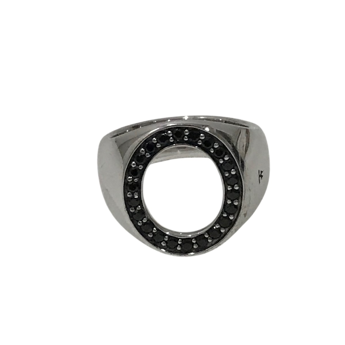 【中古】TOM WOOD　【Oval Open Spinel】 オーバルオープンリング サイズ：約9.5号...