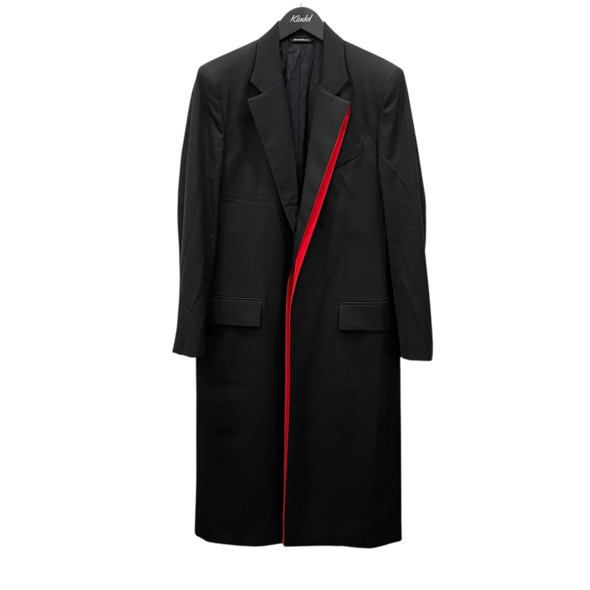 ジバンシーメンズロングコート GIVENCHYジバンシー メンズロングコートカシミヤ100% ネイビーL