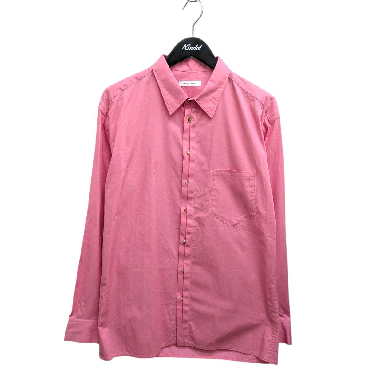 樂天商城 - 【中古】SATORU SASAKI　長袖シャツ SS25-SH02-102 ピンク サイズ：2 【081225】（サトルササキ）