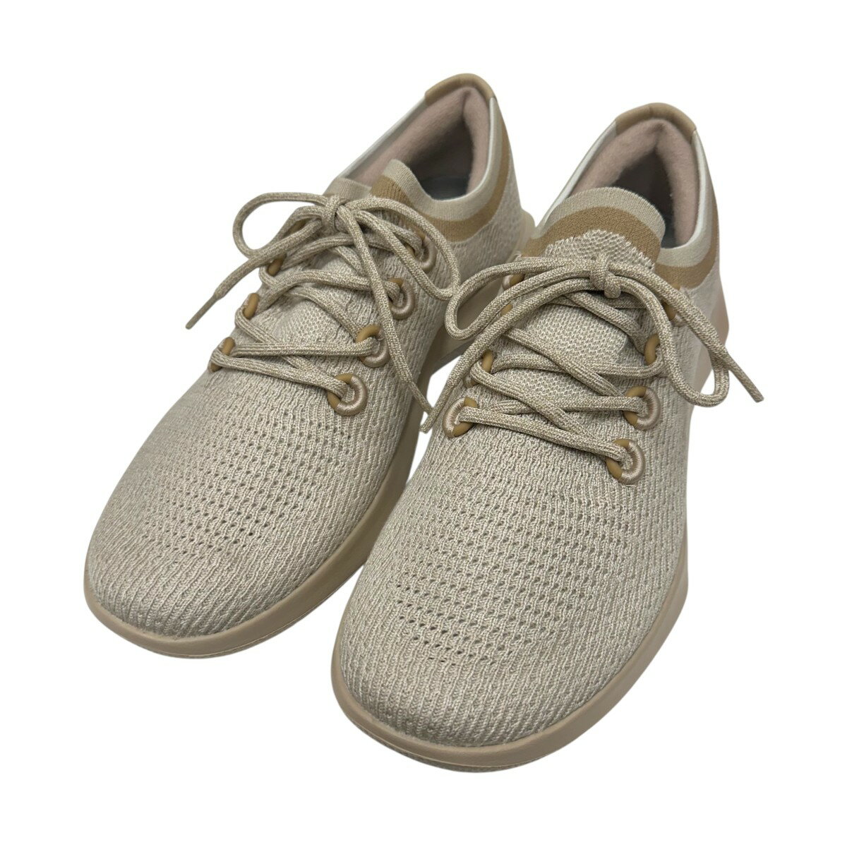 【中古】allbirdsスニーカー A10601M110-1223HL ベージュ サイズ：29.0cm【価格見直し】