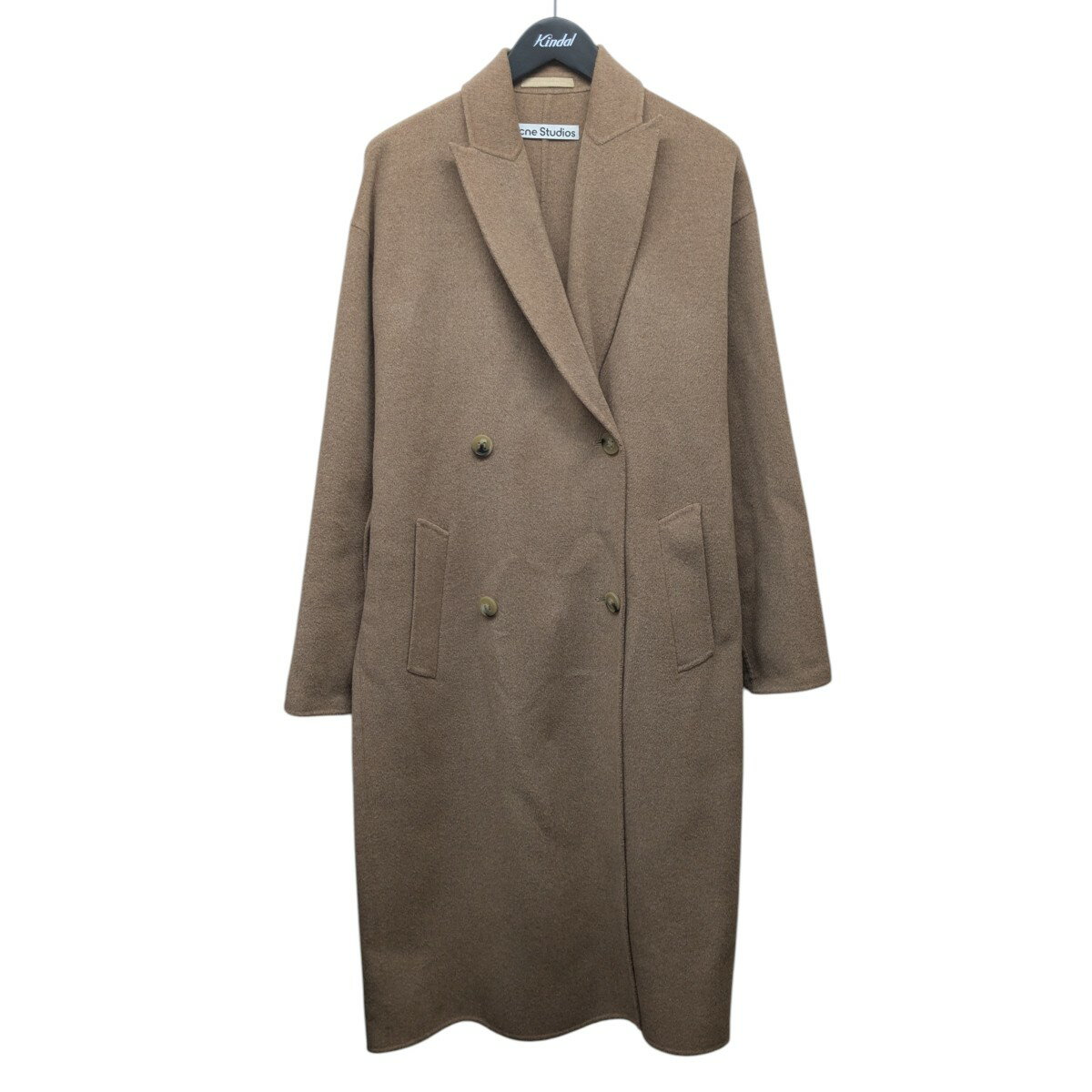 Acne Studios チェスターコート レディース Acne Studios ブラック チェスターコート