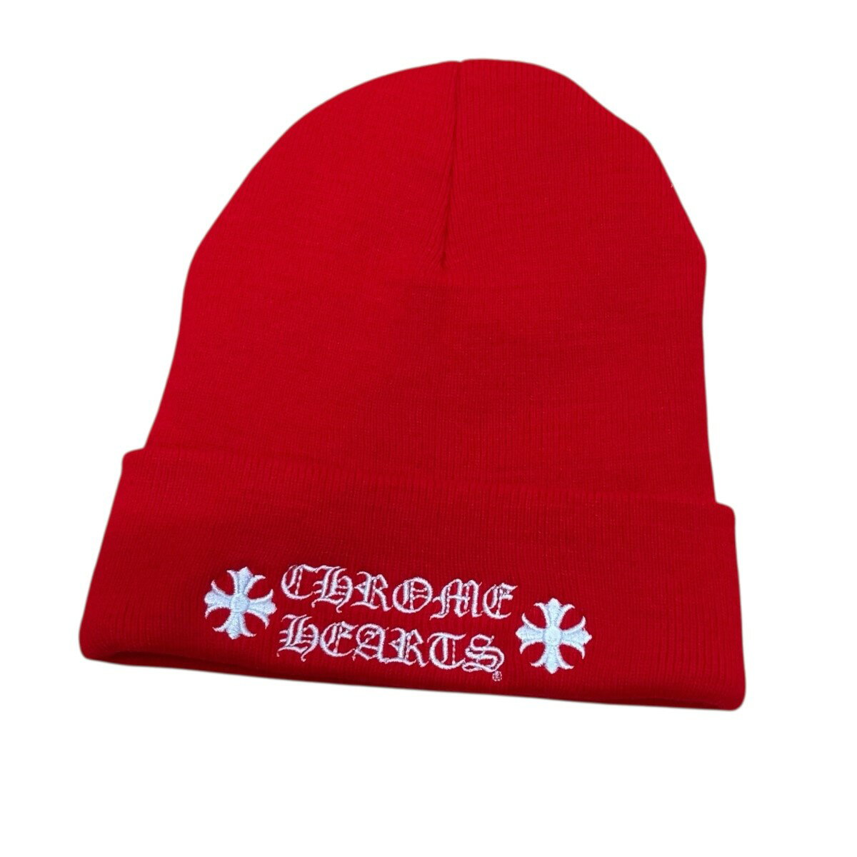 【中古】CHROME HEARTS　ニットキャッ�