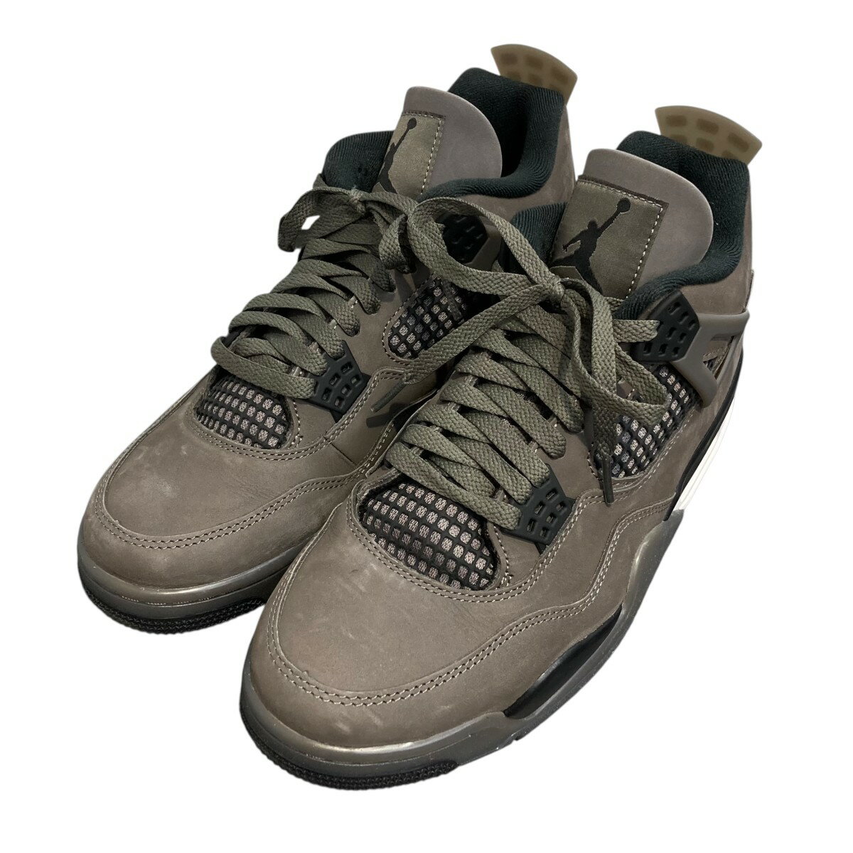 【中古】NIKE　Air Jordan 4 Retro エア ジョーダン 4 レトロ ハイカットスニーカー FV5029 200 グレー..