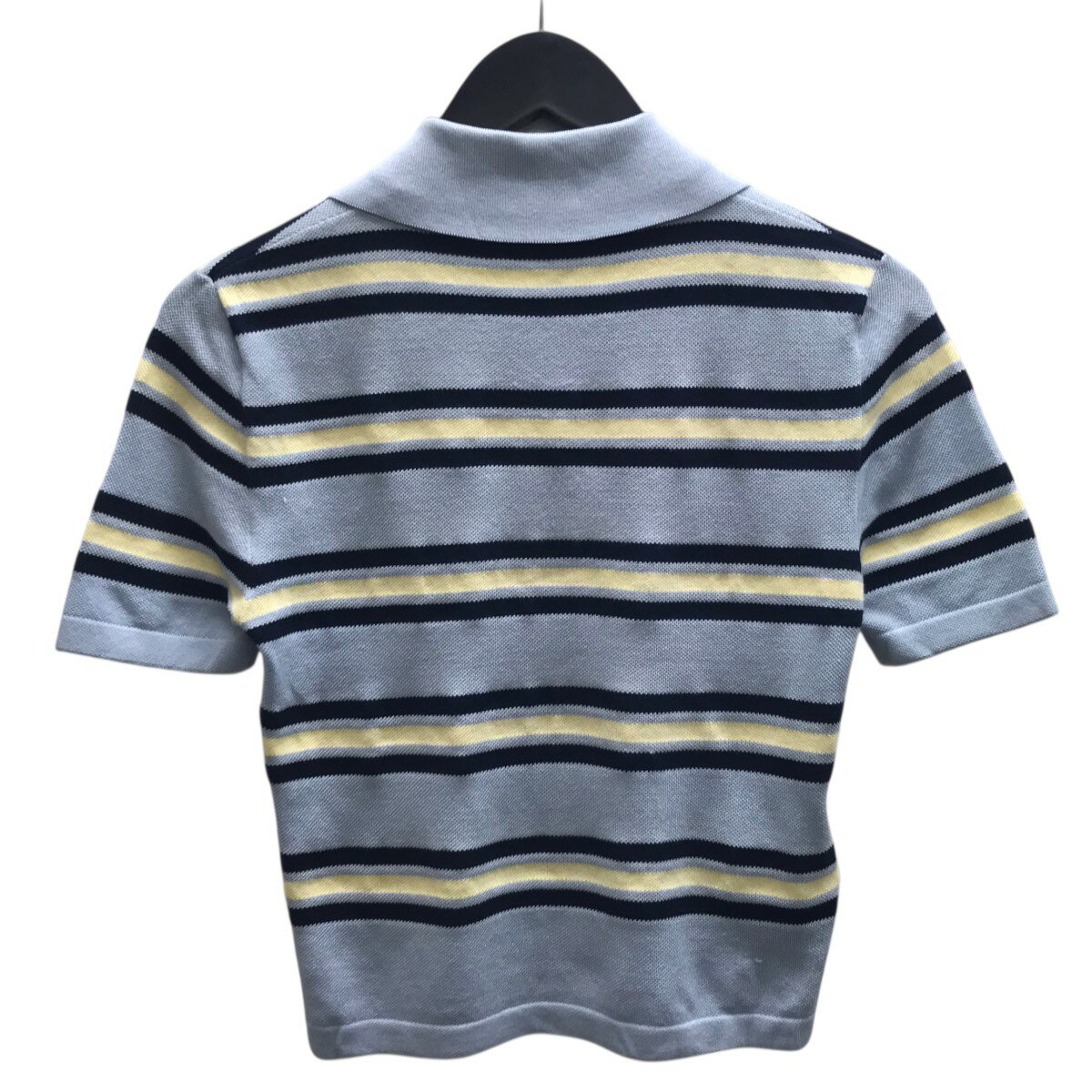 【中古】MIU MIU　ポロシャツ ブルー サイズ：36 【020226】（ミュウミュウ）