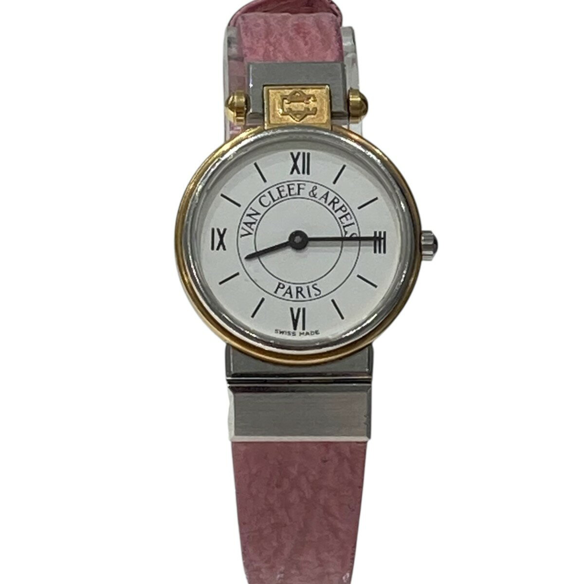 【中古】VAN CLEEF ＆ ARPELS　ラ・コレクション 腕時計 ゴールド×ピンク 【040226...