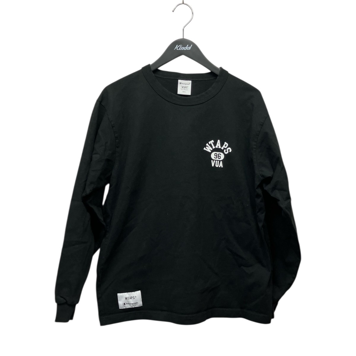 WTAPS Champion コラボ ロンT Mサイズ ネイビー 新品 W)taps - WTAPS Champion コラボ ロンT Mサイズ ネイビー 新品の通販