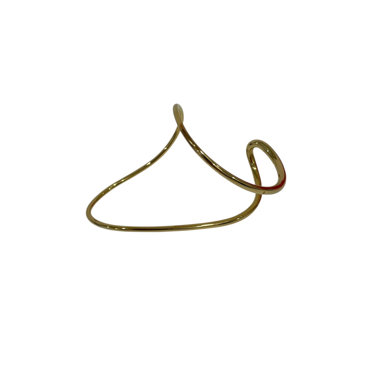 【中古】Charlotte Chesnais　BRACELET IVY GAUCHE バングル ゴールド 【210226】（シャルロットシェネ）