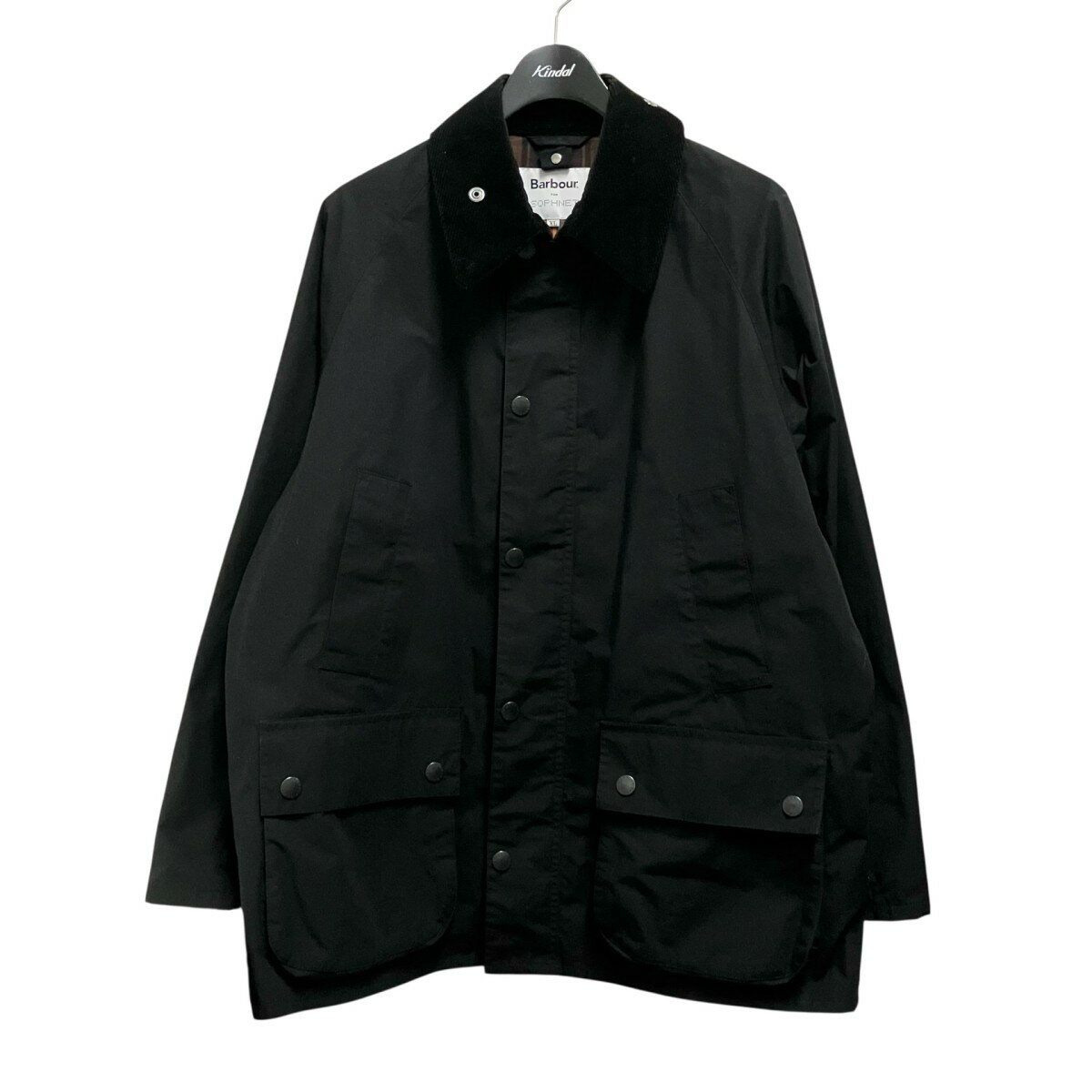 【中古】Barbour×SOPHNET．　ビデイルジャケット SOPH 202019 ブラック サイズ：XL 【030326】（バーブァー×ソフネット）