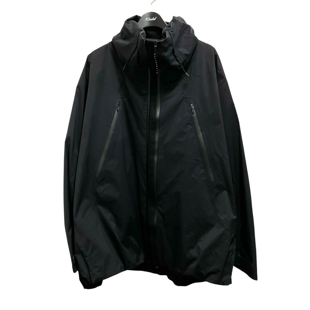 【中古】Descente ALLTERRAINマウンテンパーカー DU4FWBGPMB ブラック【価格見直し】