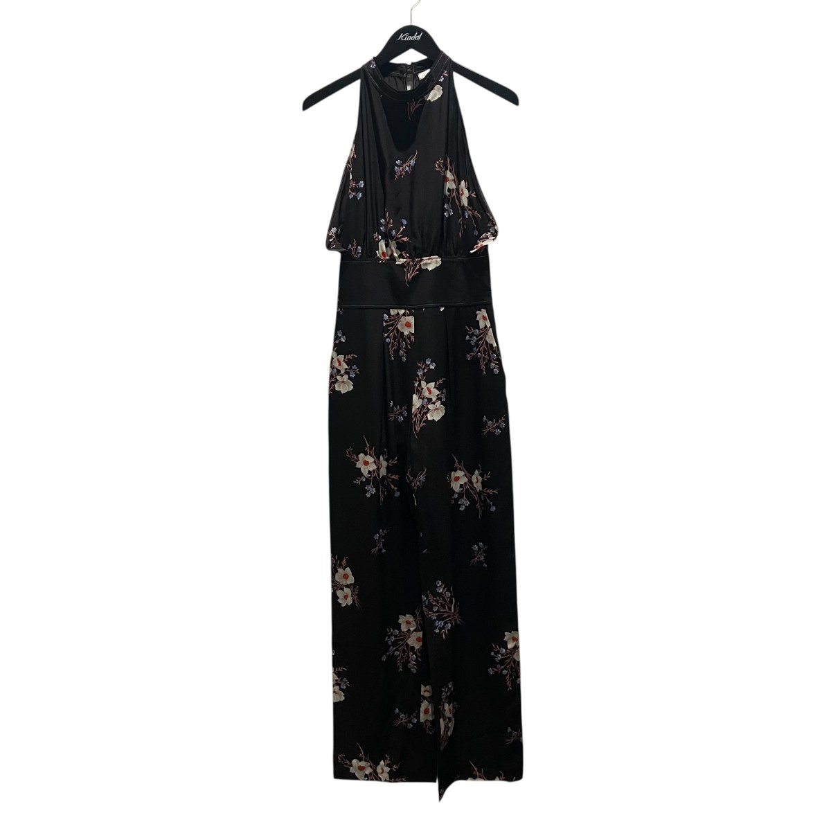 【中古】NINA RICCI　総柄シルクオー�