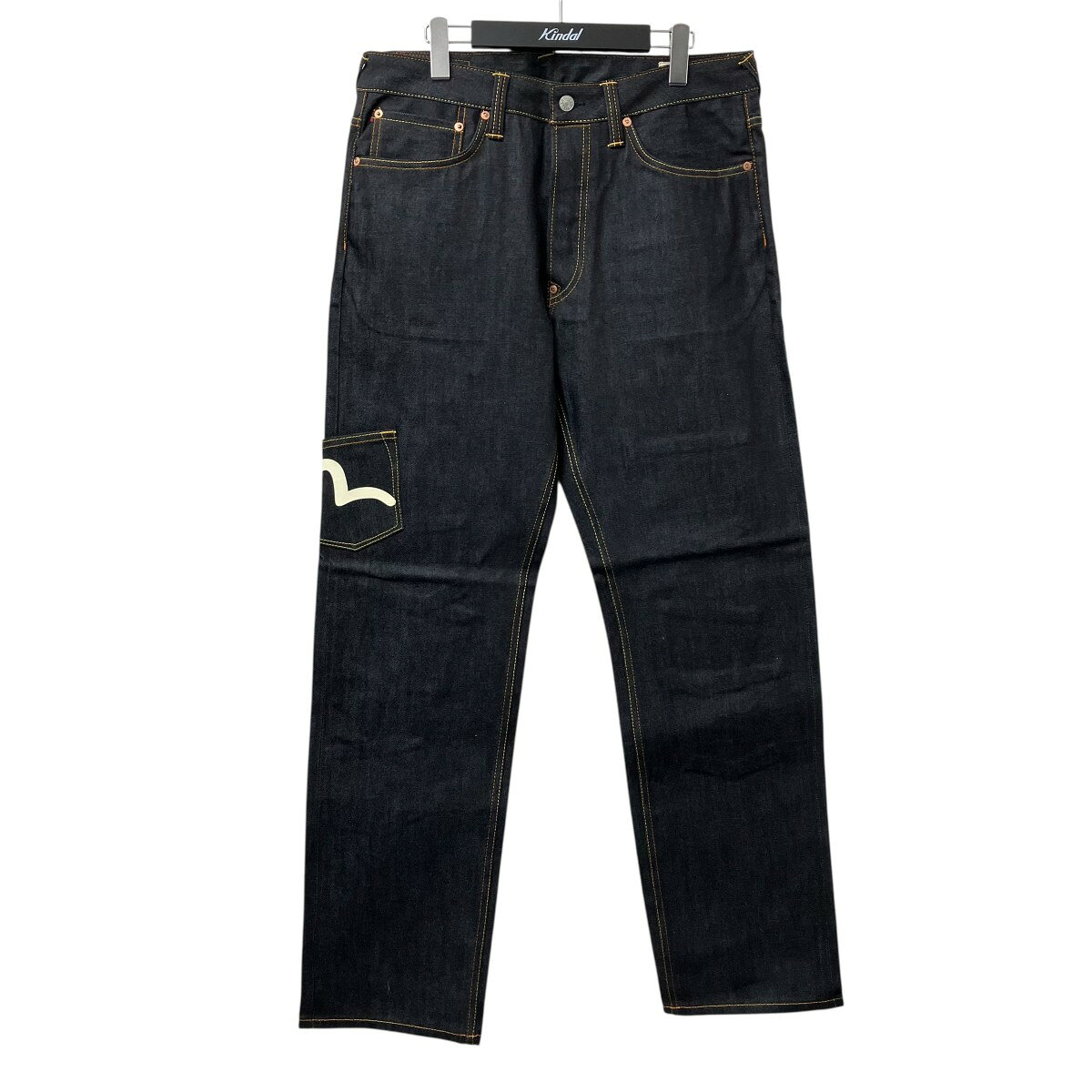 【中古】EVISU　LOT．2000 デニムパンツ 2EAHTM4JE125600DN インディゴ サイズ：33/34 【110326】（エヴィス）