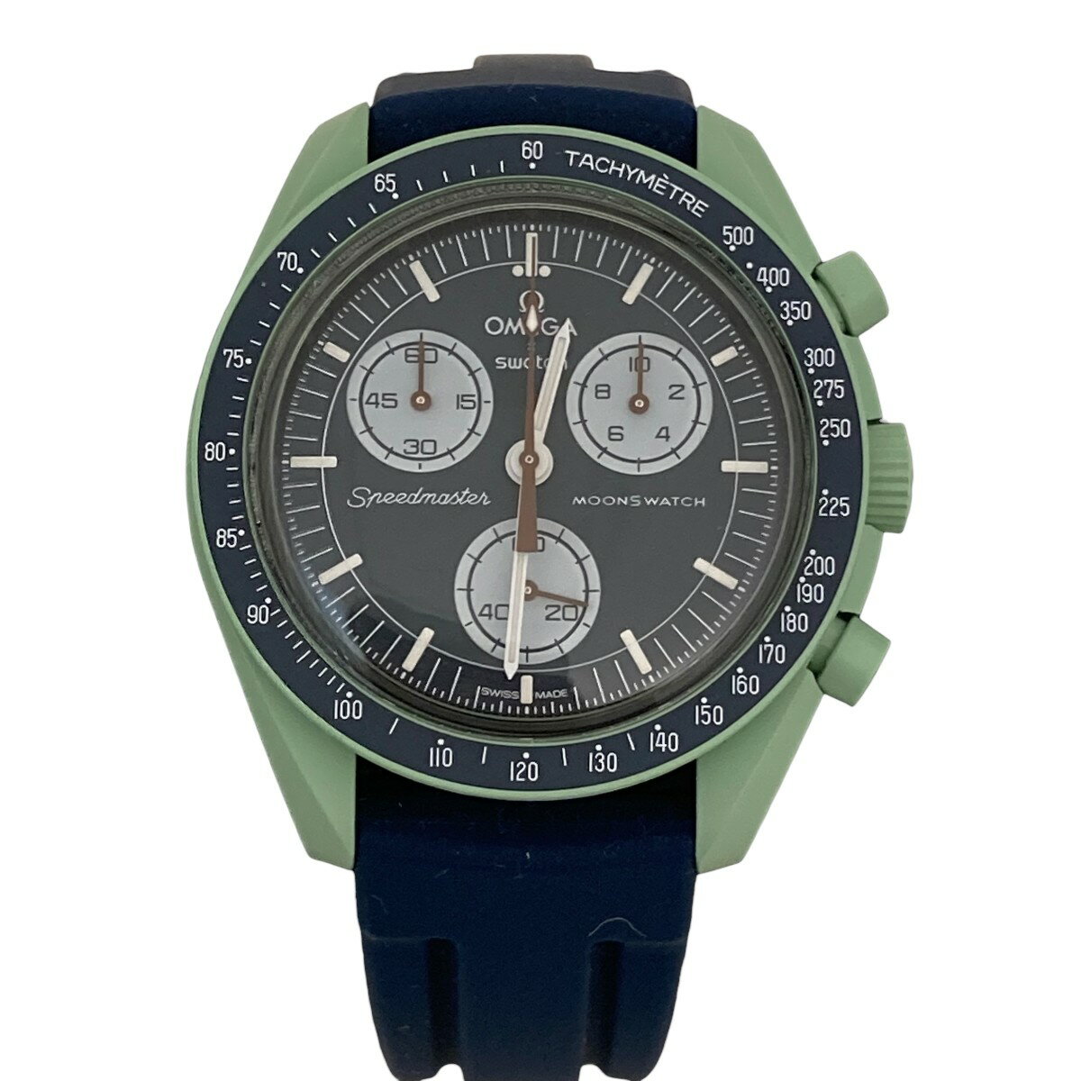 【中古】OMEGA×SWATCH　MISSION ON EARTH 腕