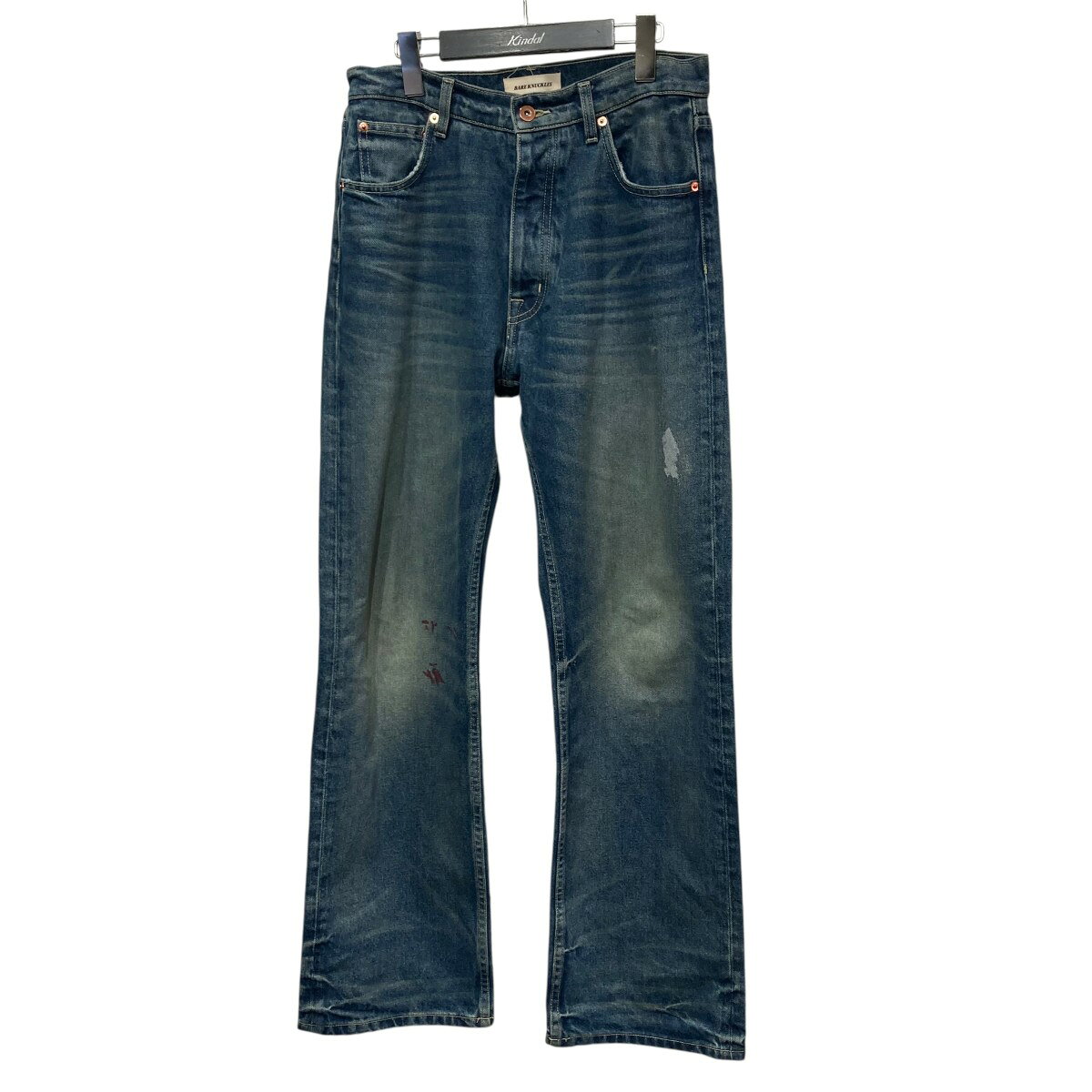 【中古】BARE KNUCKLES25AW デニムパンツ インディゴ サイズ：30【価格見直し】