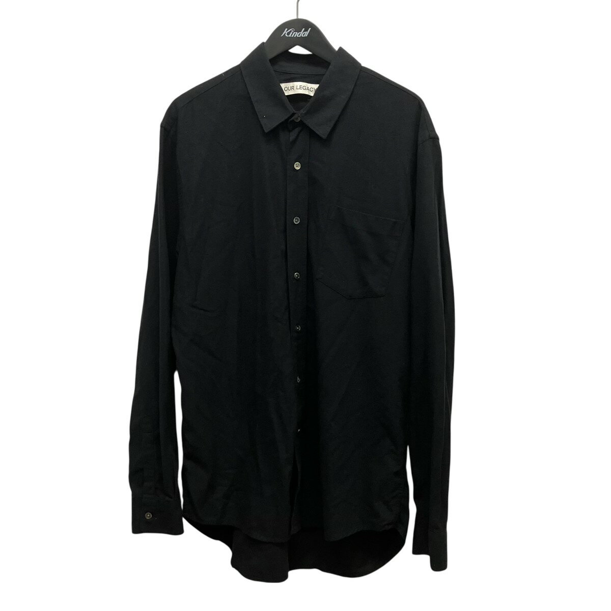 Other - 【中古】OUR LEGACY　シルクネップシャツ COCSBS CLASSIC SHIRT ブラック サイズ：52 【140326】（アワーレガシー）