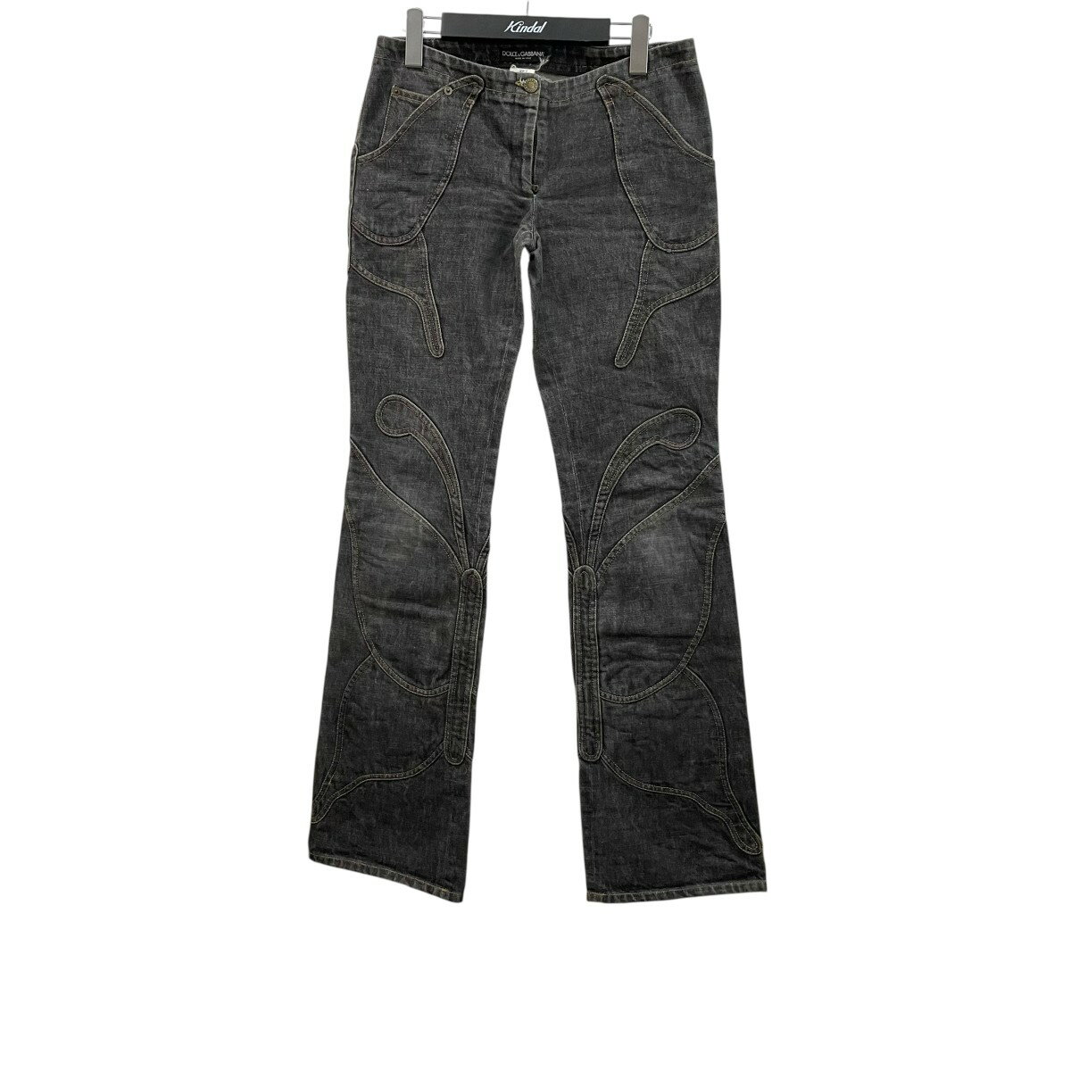 Pants - 【中古】DOLCE ＆ GABBANA　デニムパンツ ブラック サイズ：42 【170326】（ドルチェアンドガッバーナ）