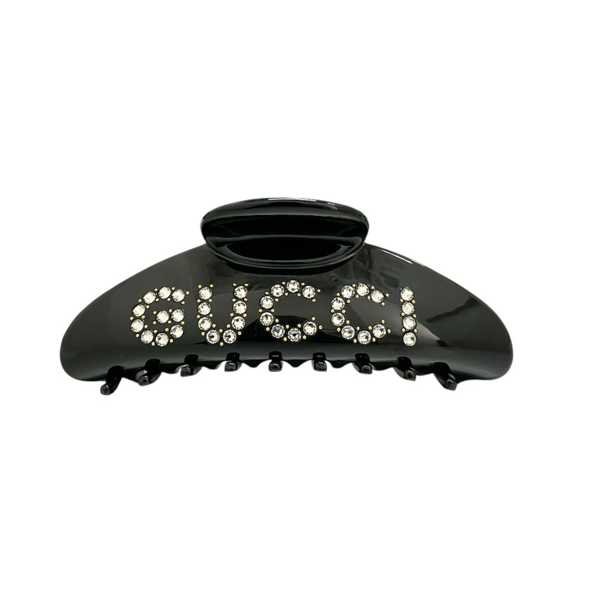 【中古】GUCCI　バレッタ ブラック 【180326】（グッチ）