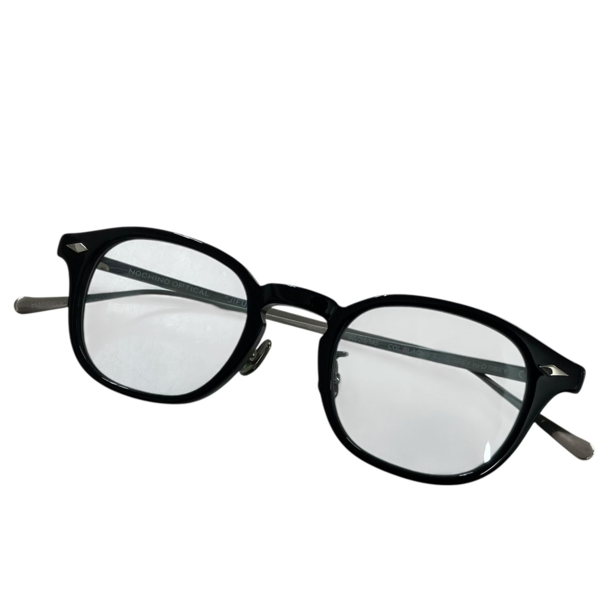 NOCHINO OPTICAL　「JIFUSAN」サングラス ブラック×レンズカラー：ブルー （ノチノオプティカル）