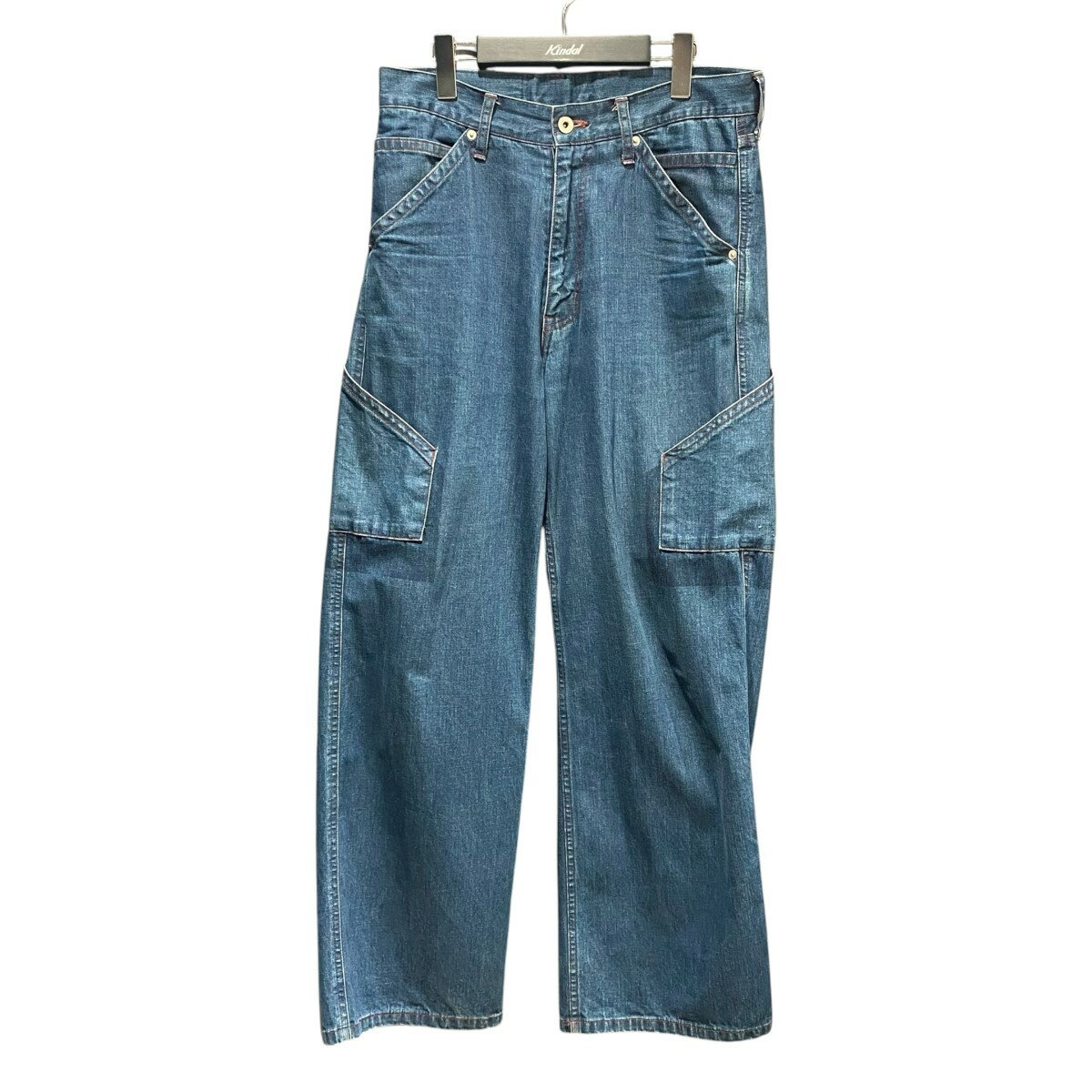 パンツ ENCOMING インカミング デニムパンツ M 青 【古着】【】【送料