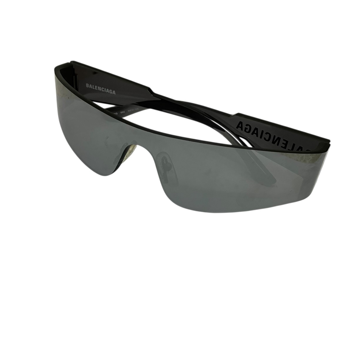 Alain Mikli - 【中古】BALENCIAGA　サングラス BB0041S 002 シルバー サイズ：99□1-125 【040426】（バレンシアガ）