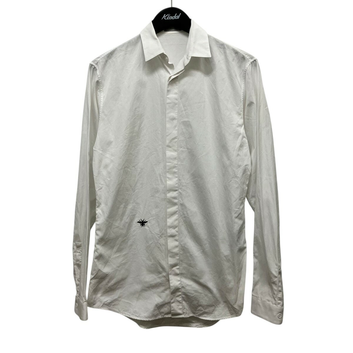 04SS Dior HOMME ストリップ期 ノースリーブシルクシャツ エディ期
