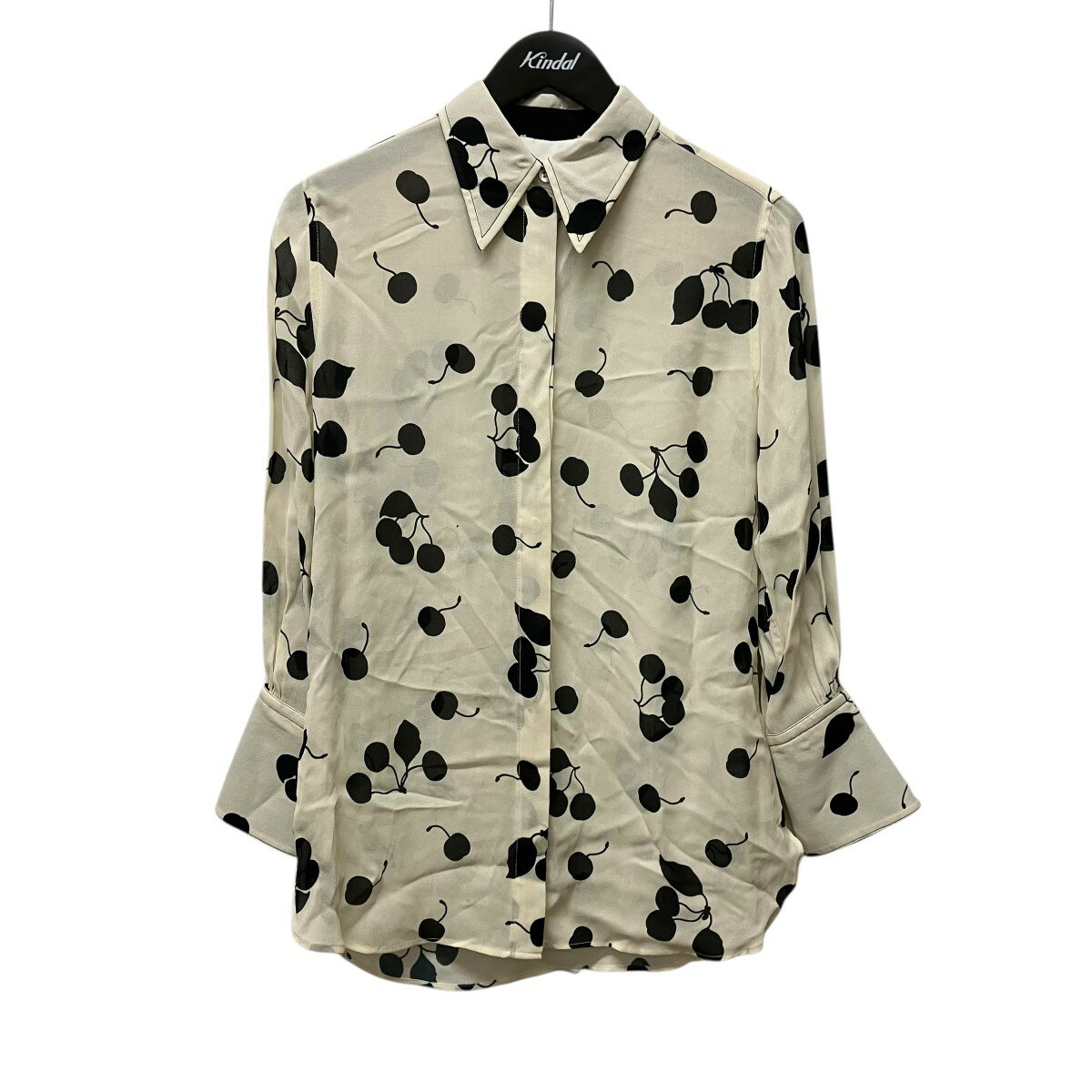 Rakuten - 【中古】3．1 phillip lim　総柄シアーシャツ ホワイト サイズ：0 【090426】（スリーワンフィリップリム）