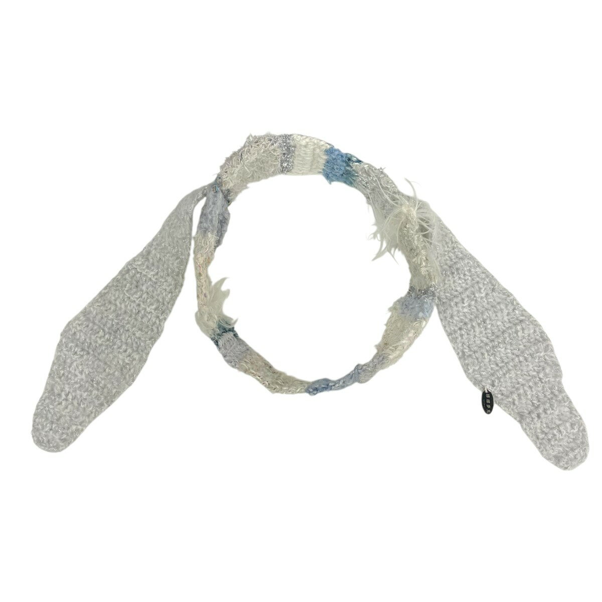 Indian Jewelry - 【中古】縷縷夢兎うさ耳ヘアバンド グレー【価格見直し】