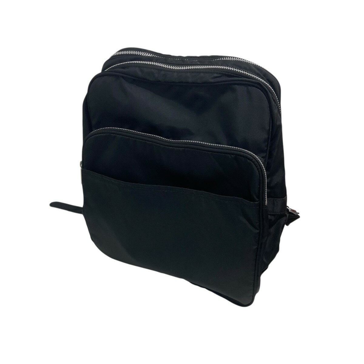 【中古】BLACK COMME des GARCONS　ナイロンショルダーバッグ ブラック サイズ：- 【120426】（ブラックコムデギャルソン）（楽天・ブランド古着のカインドオル）