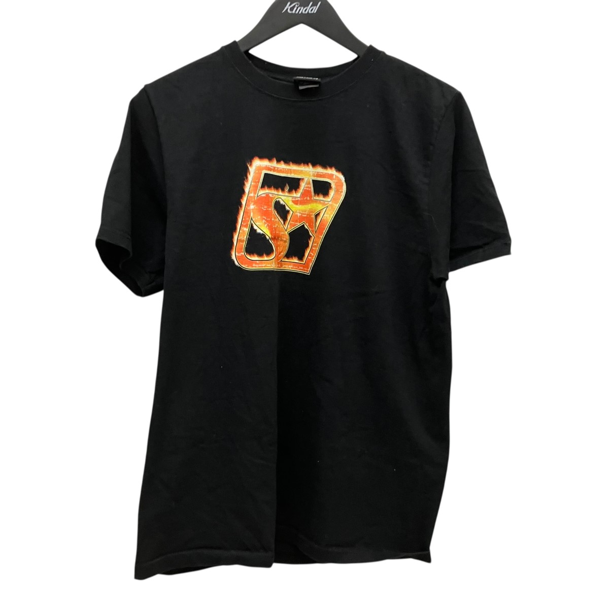 【中古】stussy　25SSBLAZE TEE プリントTシャツ ブラック サイズ：S 【120426】（ステューシー）