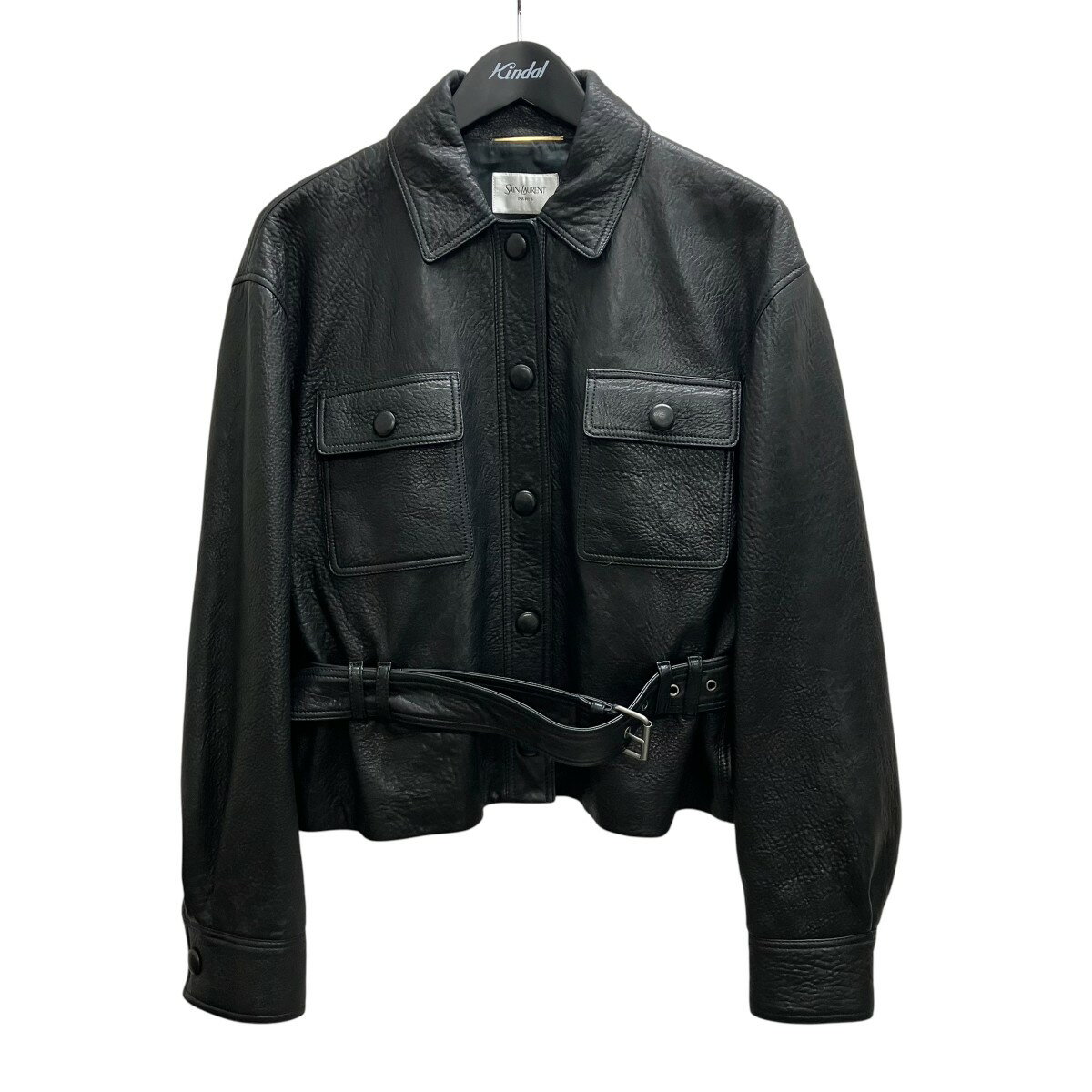 サンローラン　レザージャケット　レディース　美品 サンローランパリ(SAINT LAURENT PARIS)サンローランパリ CLASSIC