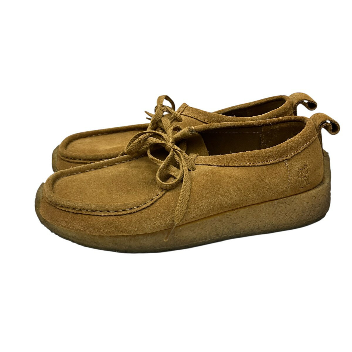 【中古】CLARKS　レザーシューズ ブラウン サイズ：7 1/2 【160426】（クラークス） 3