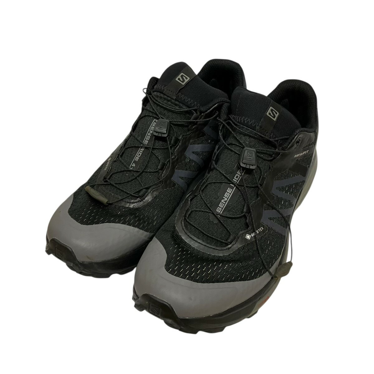 【中古】SALOMONローカットスニーカー 225389 ブラック サイズ：28.0cm【価格見直し】
