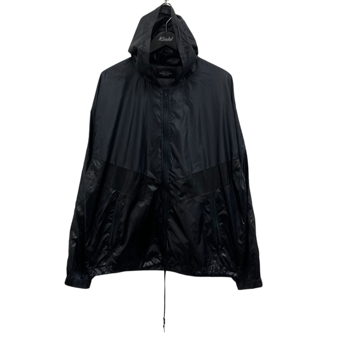 【中古】UNUSED Nylon zip jacket ナイロンジャケット ネイビー サイズ：2 【190426】（アンユーズド）