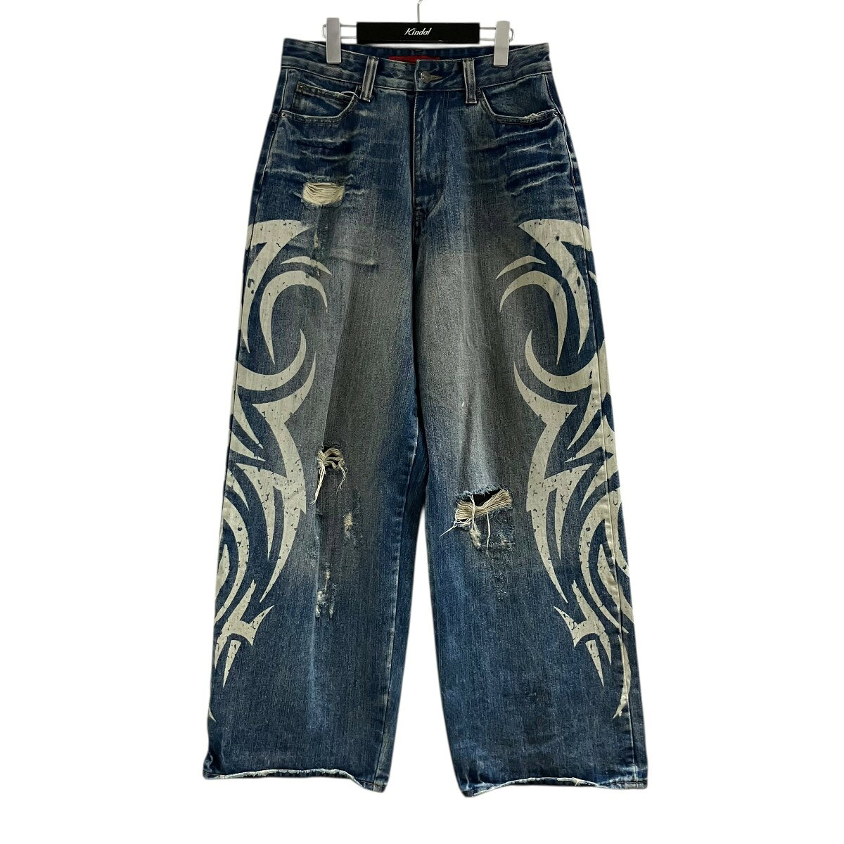 希少品 JADED LONDON リップドオーバーサイズデニム 30インチ jaded 