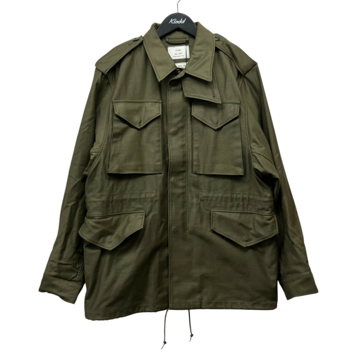 Rakuten - 【中古】HYKE　M-51 TYPE FIELD JACKET M-51フィールドジャケット 17363-3503 オリーブ サイズ：3 LARGE 【220426】（ハイク）