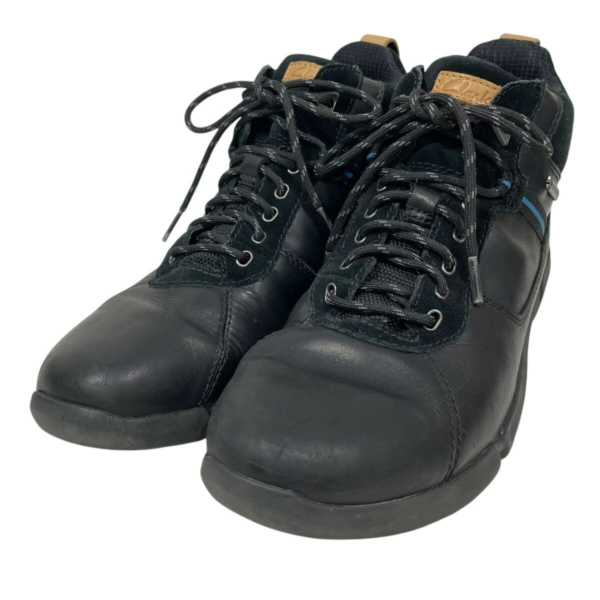 樂天商城 - 【中古】CLARKS　レースアップブーツ Triman Up GTX トライマンアップ ゴアテックス 26119339 ブラック サイズ：8 【240426】（クラークス）