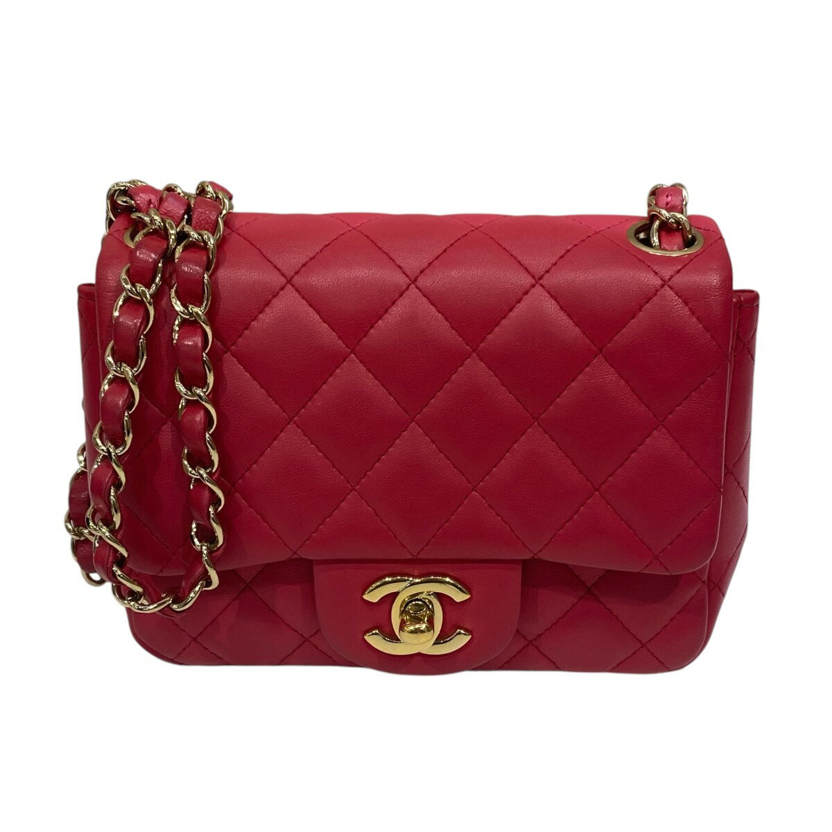 CHANELミニマトラッセ17 チェーンショルダーバッグ A35200 ピンク
