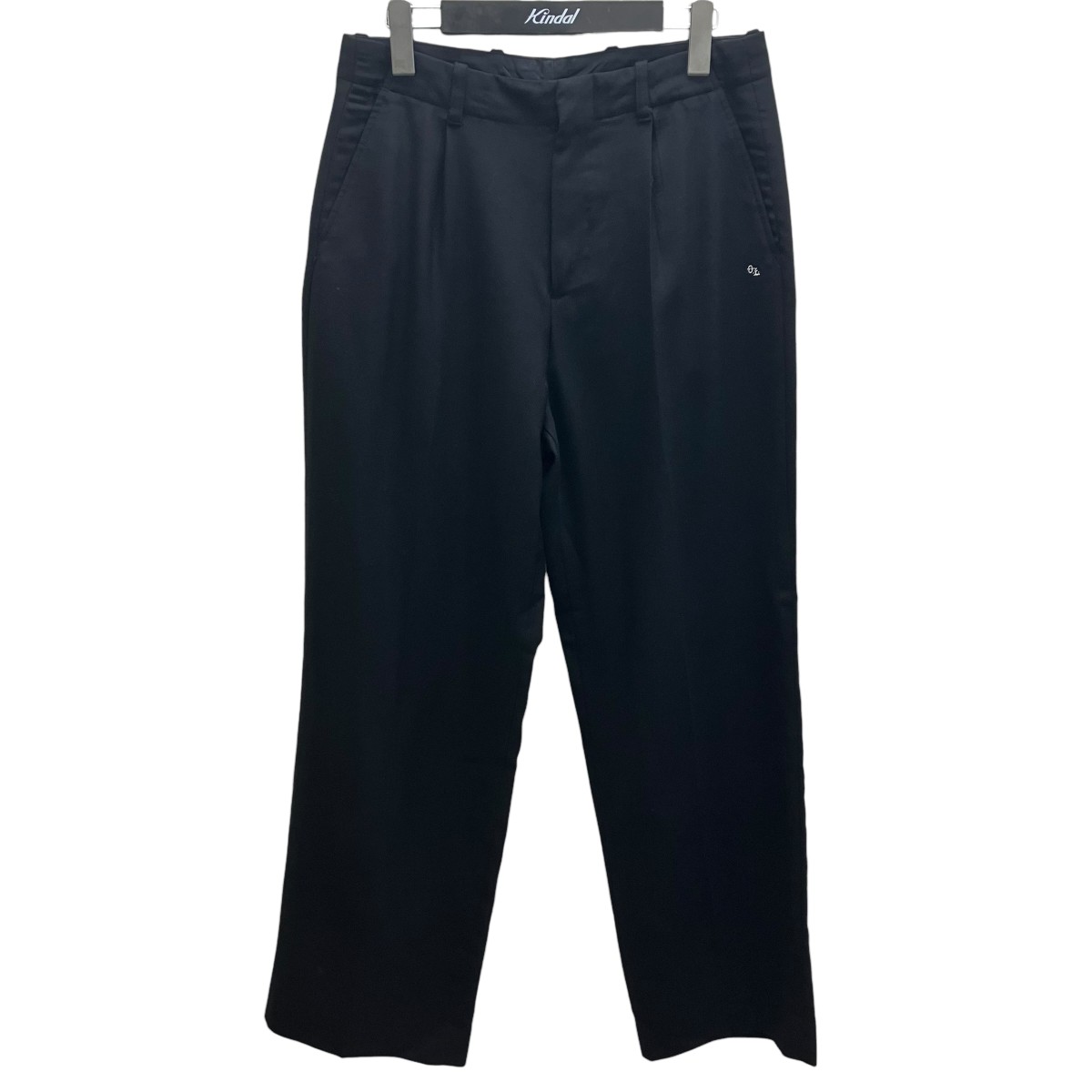 【中古】OUR LEGACY　【BORROWED CHINO】 スラックス ブラック サイズ：44 【280426】（アワーレガシー）