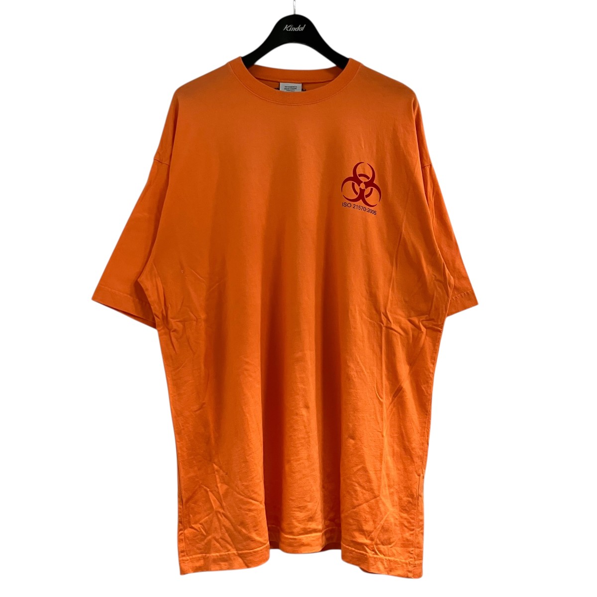 楽天市場】vetements tシャツ（カラーオレンジ）（メンズファッション 