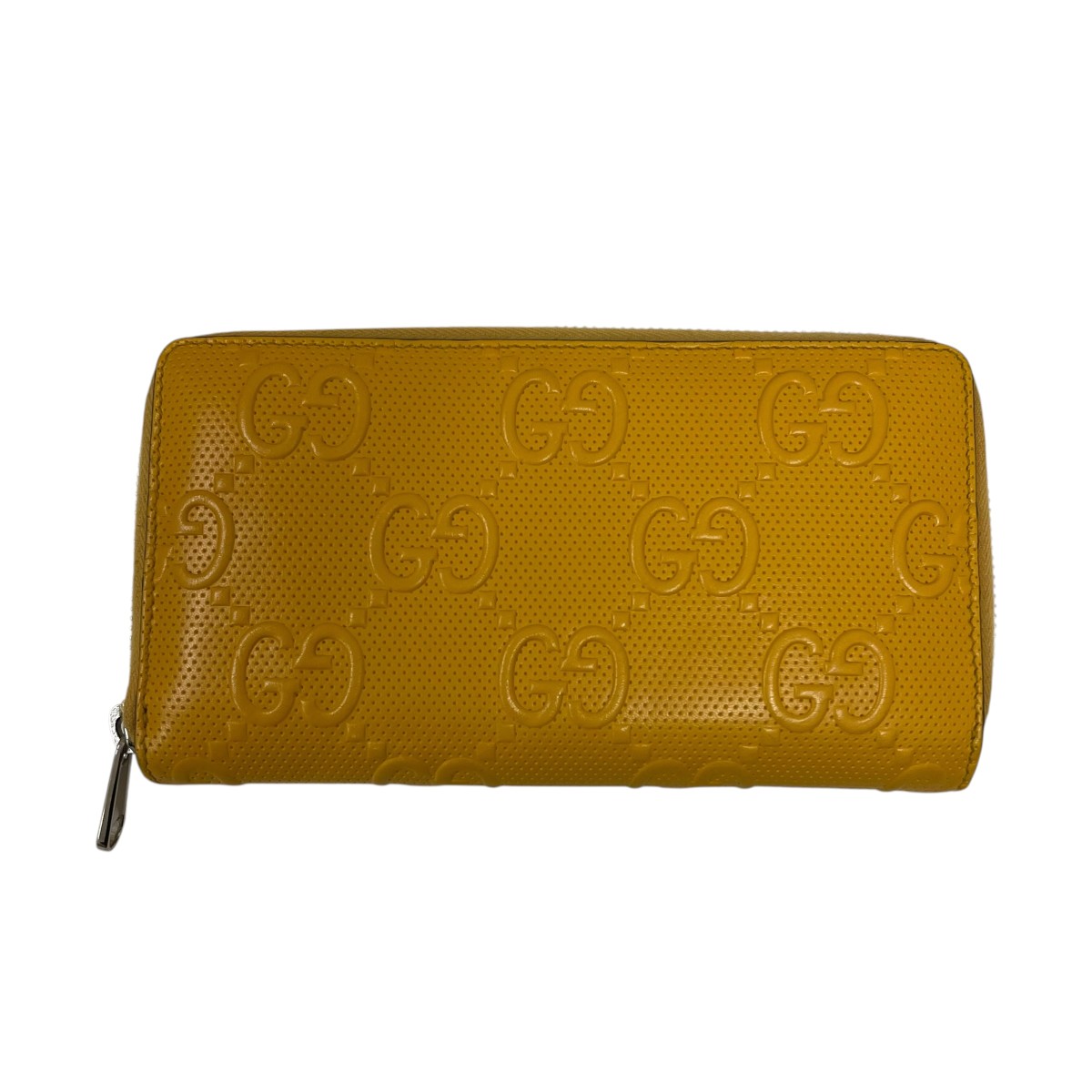 GUCCI グッチ　長財布　レザー　黄色　茶色　ステッチ 楽天市場】GUCCI 長財布（カラーイエロー）（バッグ・小物・ブランド