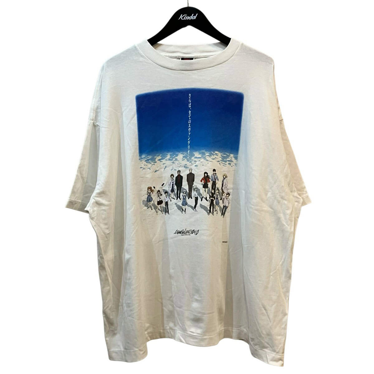 Rakuten - 【中古】SAINT MICHAEL×EVANGELION×GEEKS RULE「EV SS TEE」 プリントTシャツ SM HR8 0000 C12 ホワイト×ブルー サイズ：XXL【価格見直し】