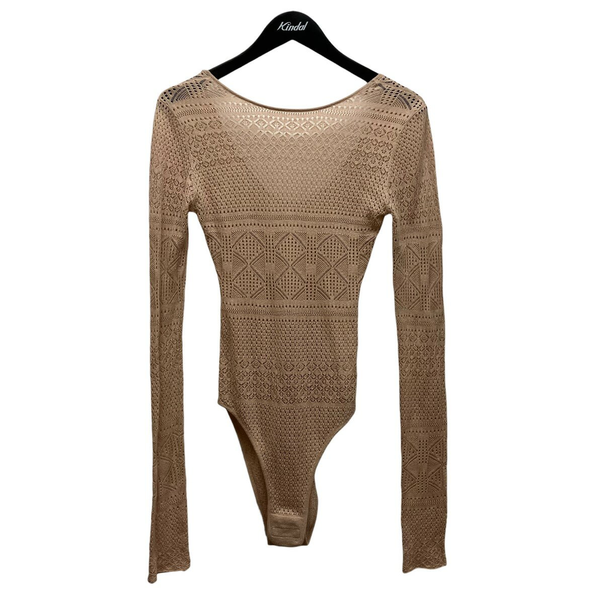 Mediam　Lady Body Suits レースボディスーツ MD01-0069 ベージュ サイズ：FREE （ミディアム）