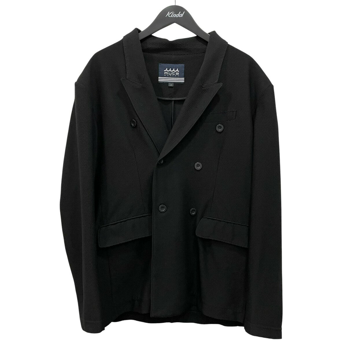 Rakuten - 【中古】muta MARINEストレッチメッシュダブルジャケット ダブルジャケット YMMX200614 ブラック サイズ：7【価格見直し】