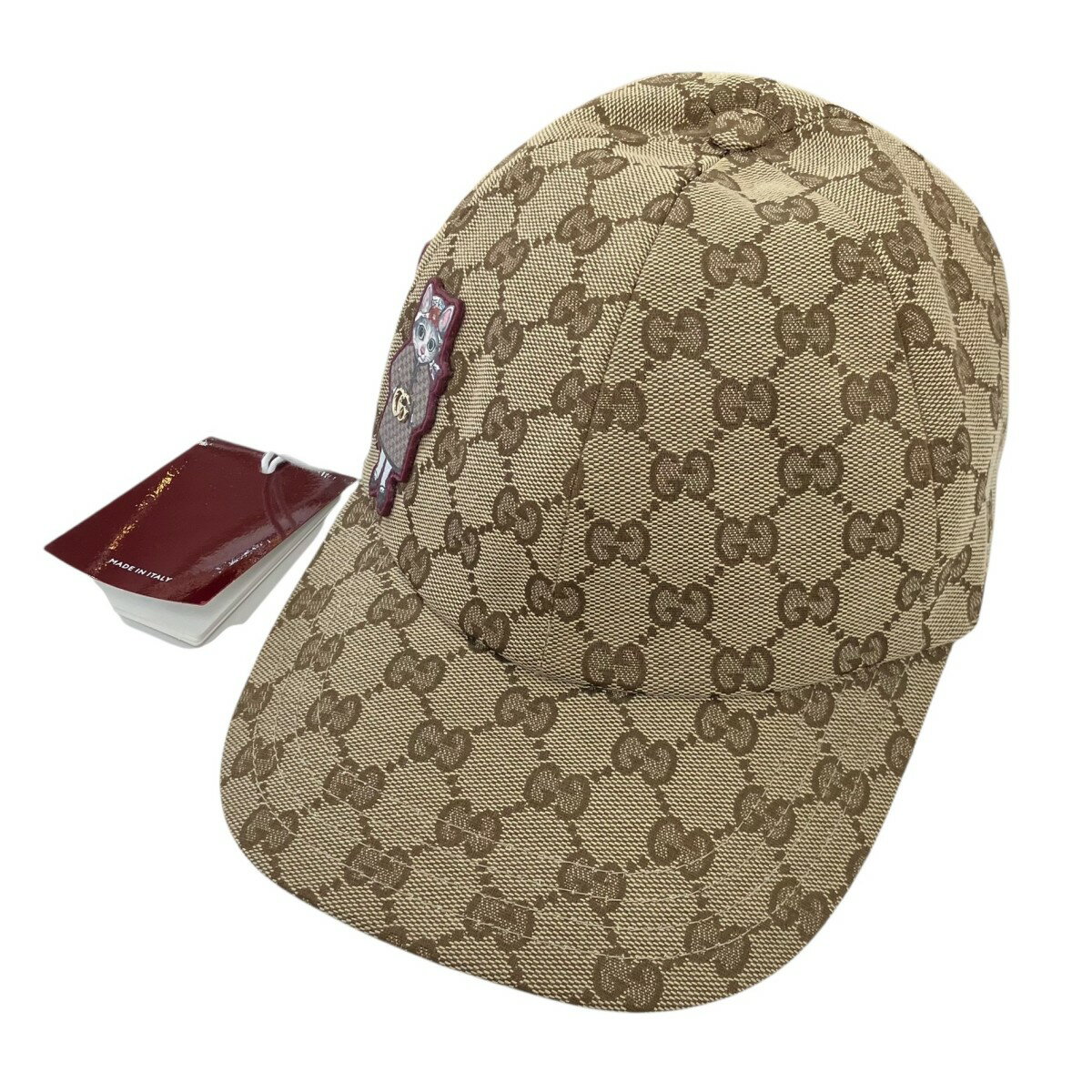 GUCCI ベースボールキャップ　GG柄　Lサイズ GUCCI（グッチ） キャップ 帽子 メンズ レディース ベースボール