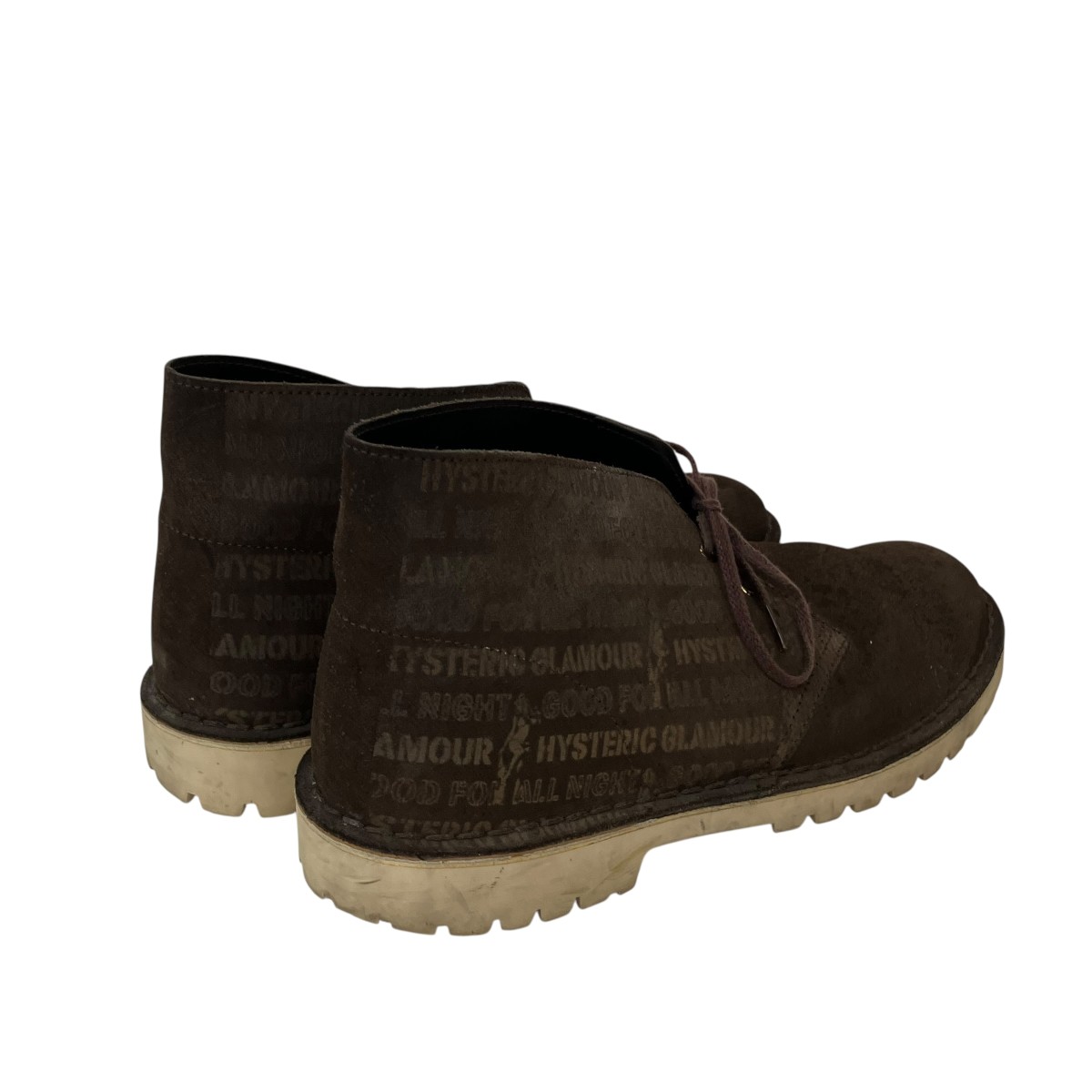 ブランド古着のカインドオルの【中古】CLARKS×Hysteric Glamourデザートブーツ ブラウン サイズ：8 1/2(26.5cm相当）【価格見直し】｜アングル2